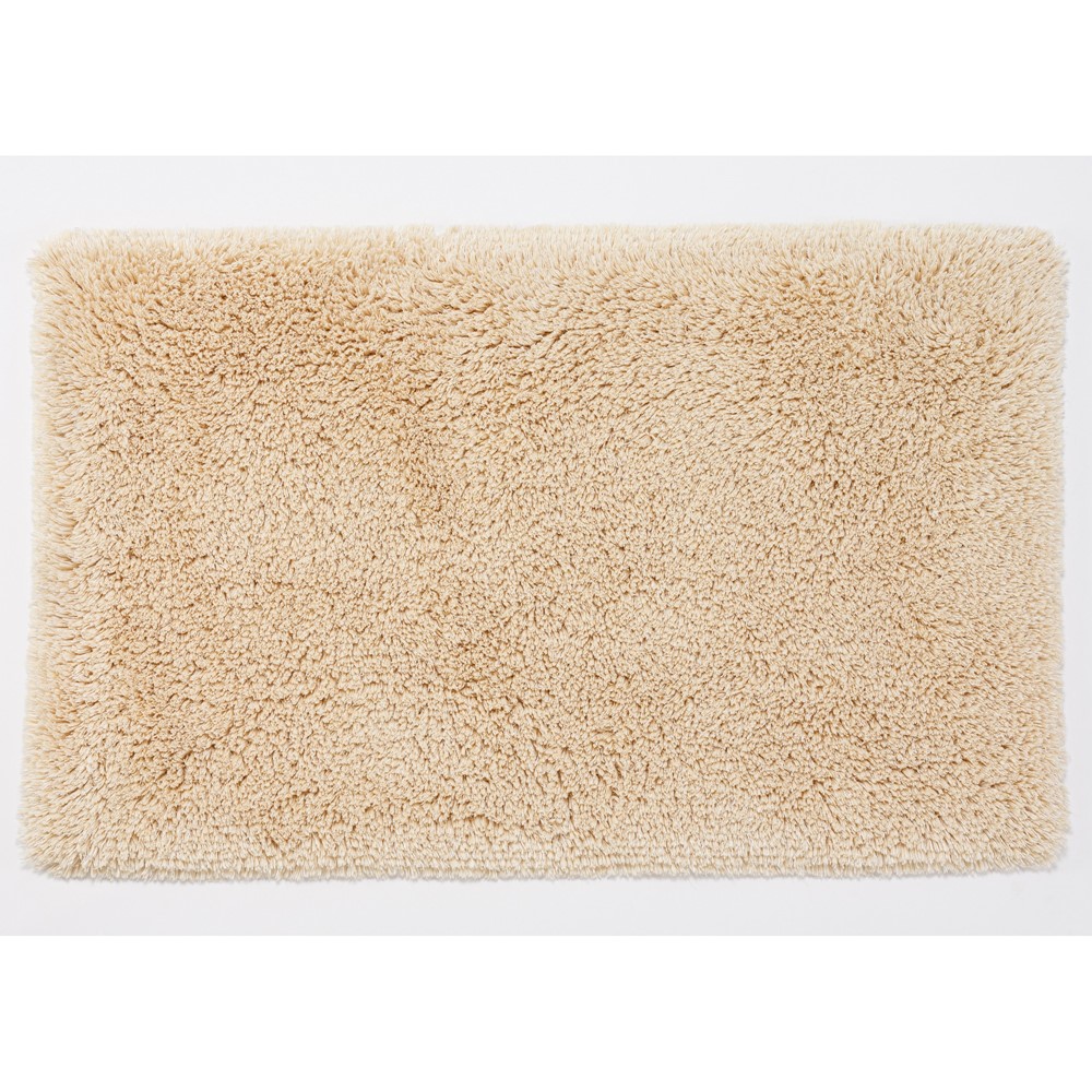 Shag Bath Mat 332 by Designer Abyss & Habidecor in Linen